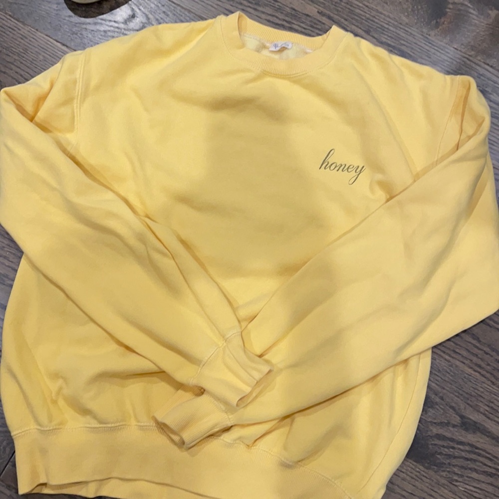John Gult for brandy Melville Honey sweatshirt